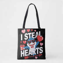 I Steal Hearts - Drôle Valentine's Day Shark