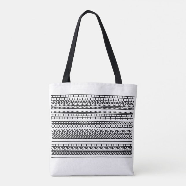 Tote Bag I Wish I Was On The Beach Hidden Text & Name 103B  (Dos)