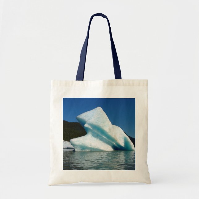 Tote Bag Iceberg sur le lac Mendenhall en Alaska (Devant)