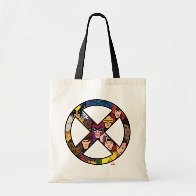 Tote Bag Icône Caractère X-Men (Devant)