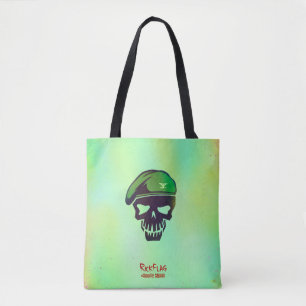Tote Bag Icône de tête de drapeau du peloton   Rick de