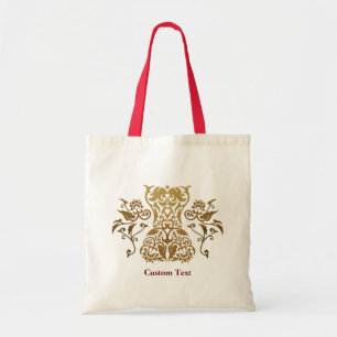Tote Bag Icône Floral Corset Damask