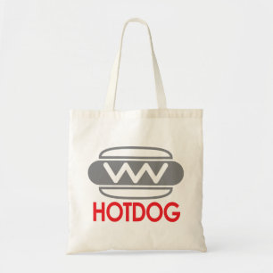 Tote Bag Icône Hotdog