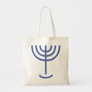 Tote Bag Icône Menorah