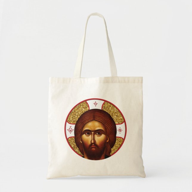 Tote Bag Icône orthodoxe du Saint-Jésus-Christ (Devant)