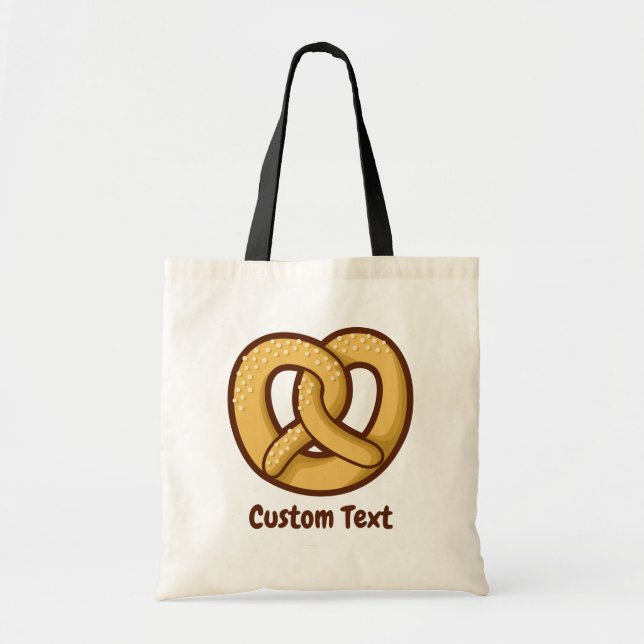 Tote Bag Icône Pretzel (Devant)
