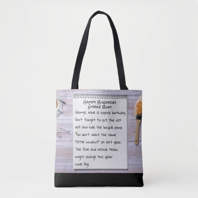 Tote Bag Idée Cadeau 50e Anniversaire Pour Ami Femme (Devant)