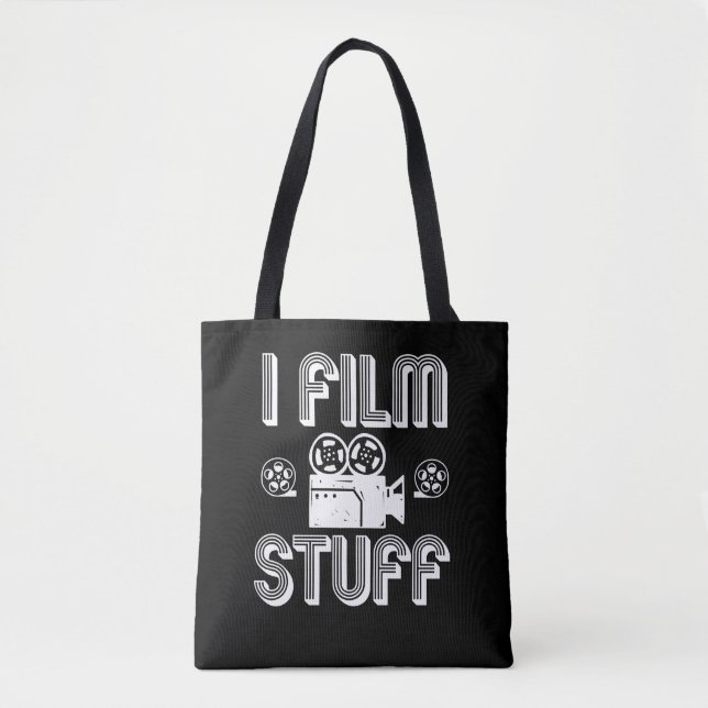 Tote Bag Idée de cadeau de cinéaste de cinéma de cinéaste (Devant)