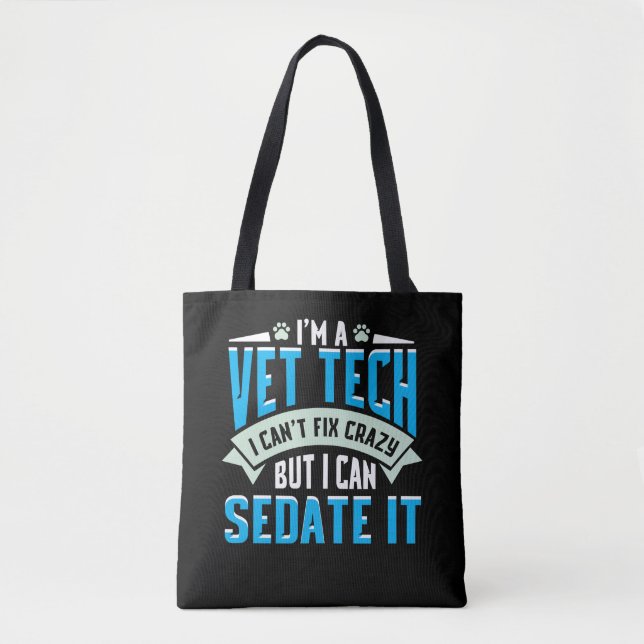 Tote Bag Idée de cadeau de technologie de vétérinaire - (Devant)