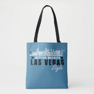 Tote Bag Idées de cadeau de mariage de Vegas - se mariant