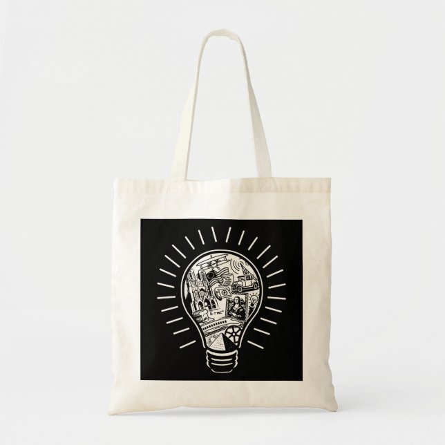 Tote Bag Idées géniales (Devant)