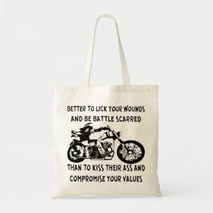 Tote Bag Il Vaut Mieux Être Bataille Peur Que D'Embrasser L