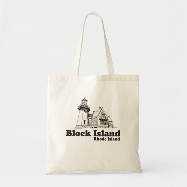 Tote Bag Île de Block (Devant)