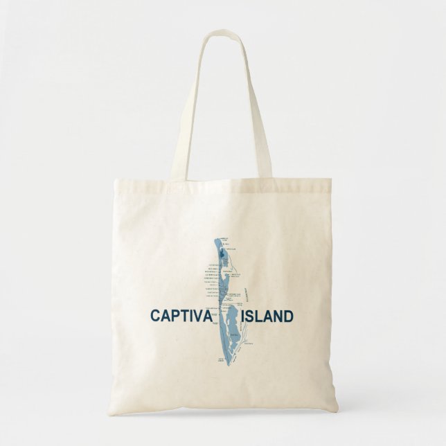 Tote Bag Île de Captiva (Devant)