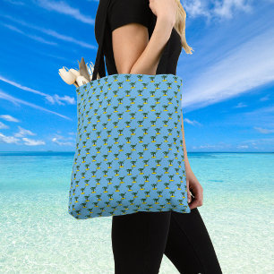 Tote Bag Iles avec Palm Trees Design. Mesdames