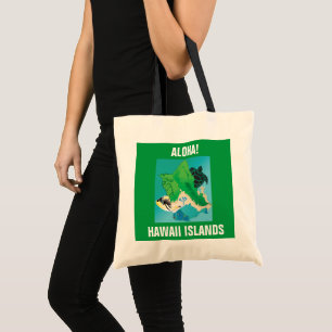 Tote Bag Îles Hawaï Oahu