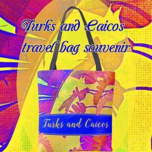 Tote Bag Îles Turks et Caïques Vacances plage tropicale