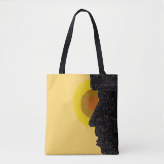 Tote Bag Illustration Abstraite de l'Âme Morabeza du Cap-Ve