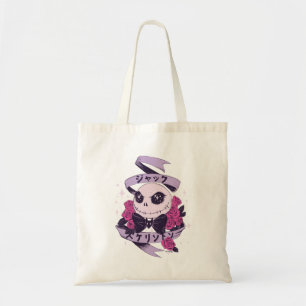 Tote Bag Illustration Anime Jack Skellington & Rose