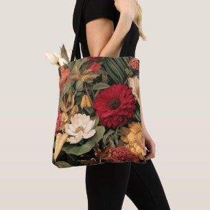 Tote Bag Illustration botanique vintage