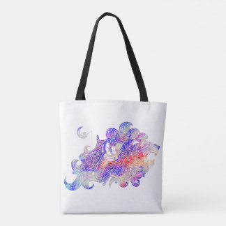 Tote Bag Illustration complexe d'otarie d'hurlement