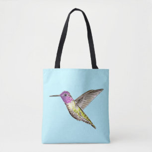 Tote Bag Illustration d’Anna’s Hummingbird