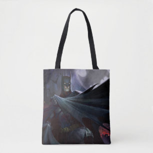 Tote Bag Illustration de Batman sur la crise infinie
