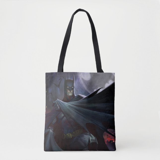 Tote Bag Illustration de Batman sur la crise infinie (Devant)
