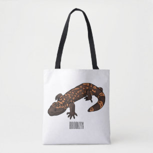 Tote Bag illustration de cartoon de monstre de Gila