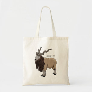 Tote Bag Illustration de chèvre de Markhor