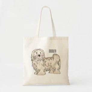 Tote Bag Illustration de dessin de chien de Havan