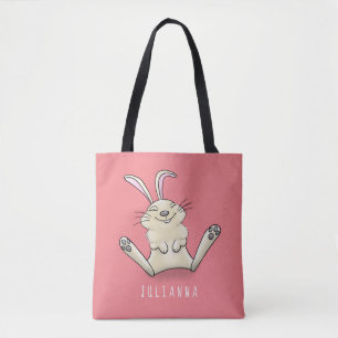Tote Bag Illustration de dessin de lapin lapin mou