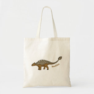 Tote Bag Illustration de dinosaure blindé Ankylosaurus