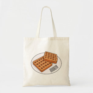 Tote Bag Illustration de gaufre