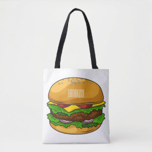 Tote Bag Illustration de Hamburger