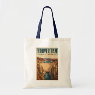 Tote Bag Illustration de la centrale électrique du barrage
