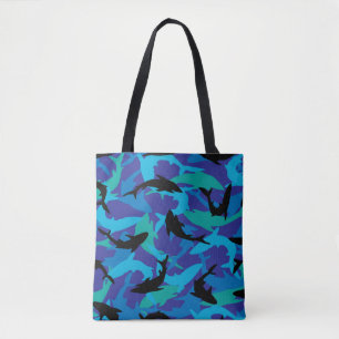 Tote Bag Illustration de la conception des requins