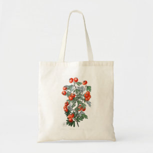 Tote Bag Illustration de la vigne de tomate Vintage