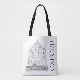 Tote Bag Illustration de l'appareil photo Oxford England Ra