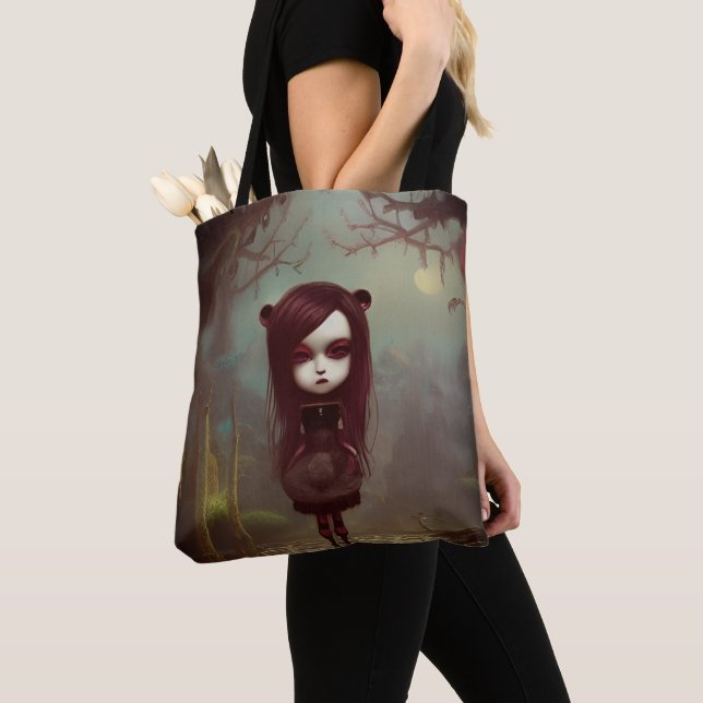 Tote Bag Illustration de Maude Gothic (De près)