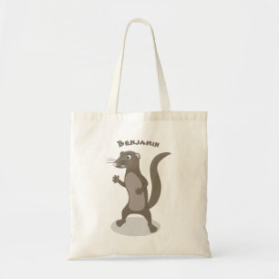 Tote Bag Illustration de mignonne mangouste