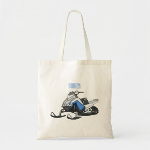 Tote Bag Illustration de motoneige