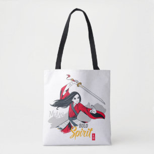 Tote Bag Illustration de Mulan "Bold Spirit"