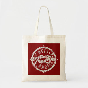 Tote Bag Illustration de navigation de noeud de récif