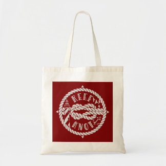 Tote Bag Illustration de navigation de noeud de récif