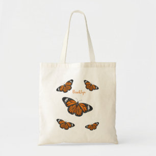 Tote Bag Illustration de papillon monarque