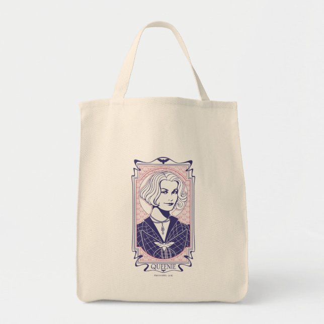 Tote Bag Illustration de QUEENIE GOLDSTEIN™ (Devant)