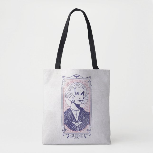 Tote Bag Illustration de QUEENIE GOLDSTEIN™ (Devant)