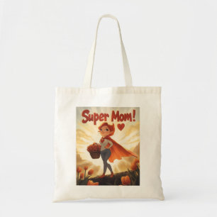 Tote Bag Illustration de Super Maman