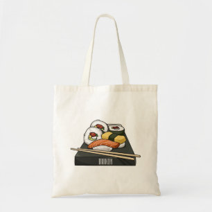 Tote Bag Illustration de sushi